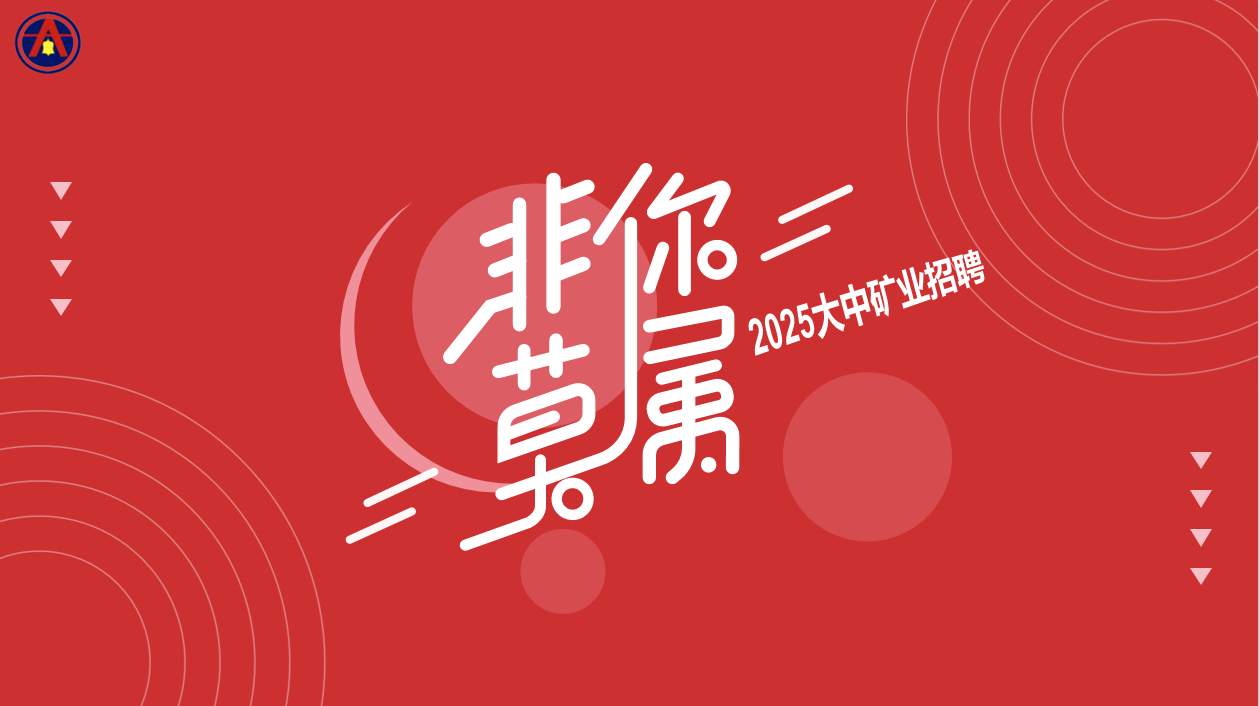 大中矿业2025年5月招聘简章